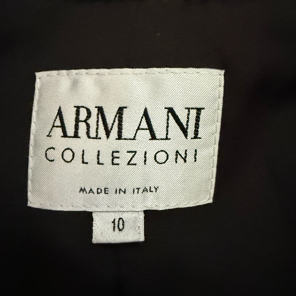 Armani Collezioni Classic Black Jacket